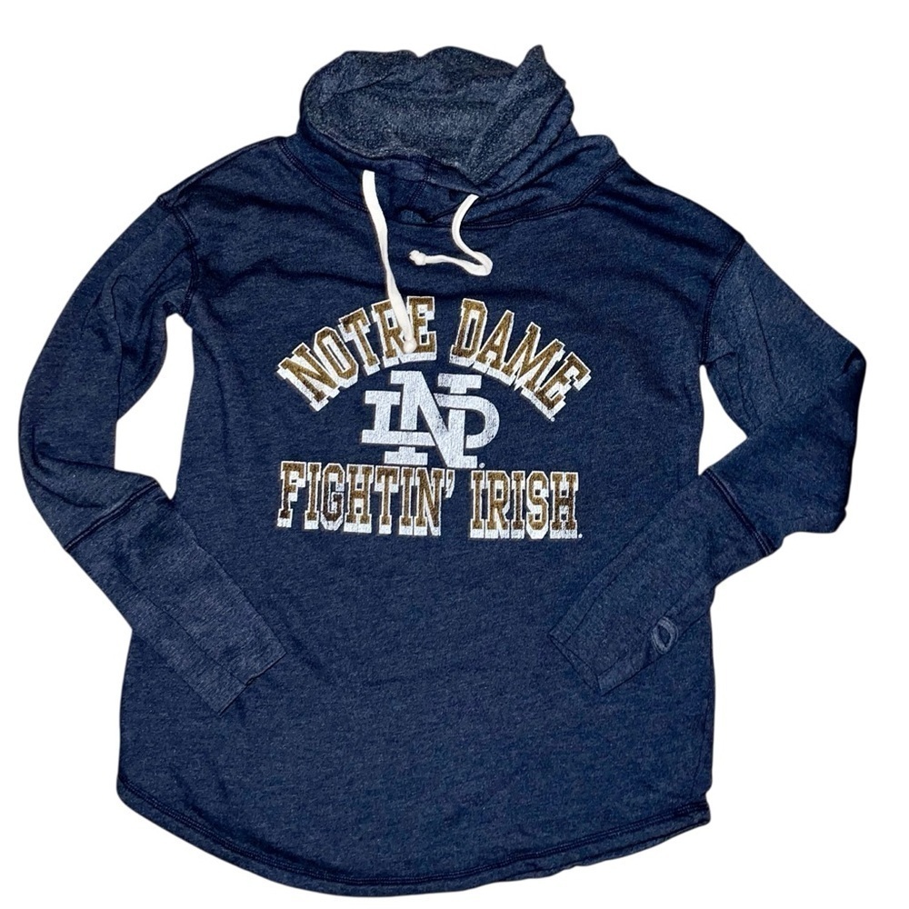 Notre Dame Fighting Irish Funnel Neck size medium
